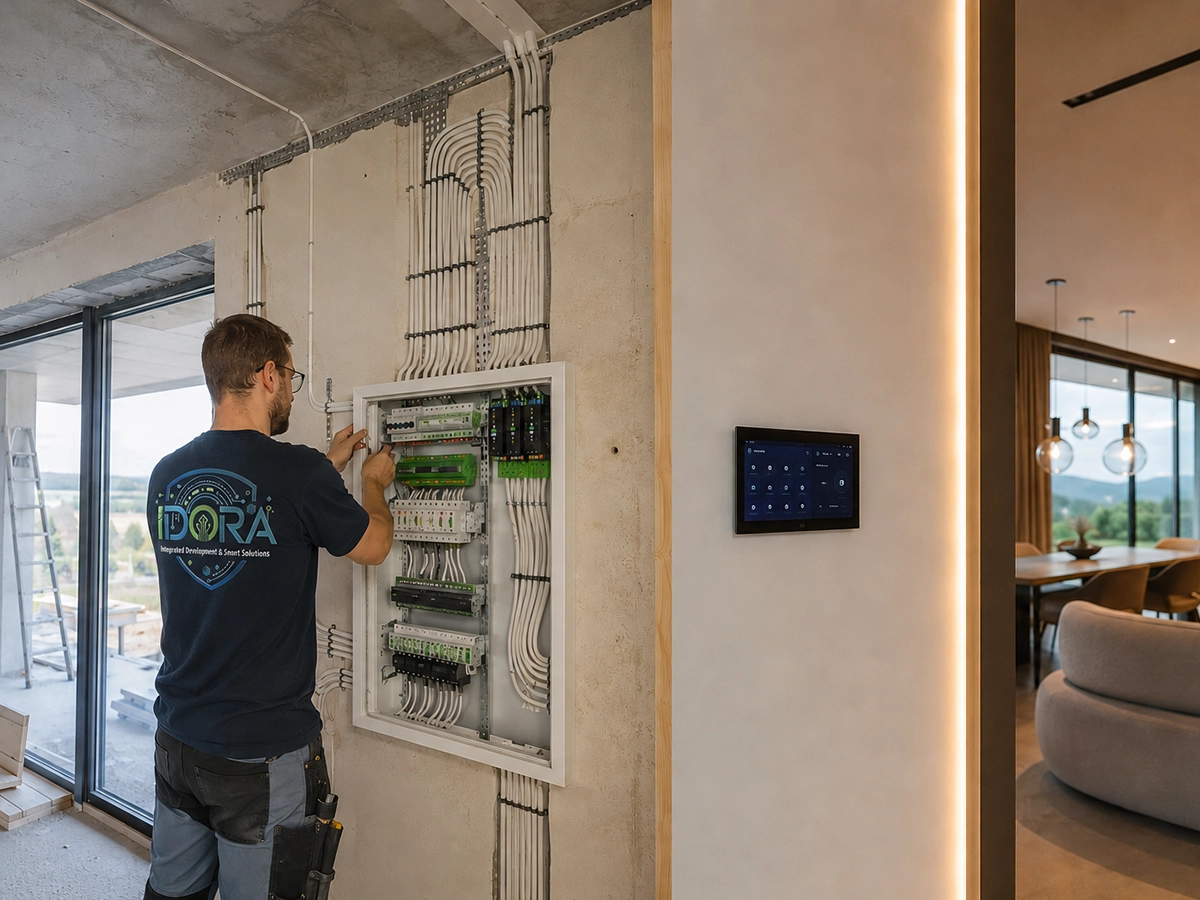 Automatizări instalații electrice rezidențiale — proiectare și execuție smart home iDORA România