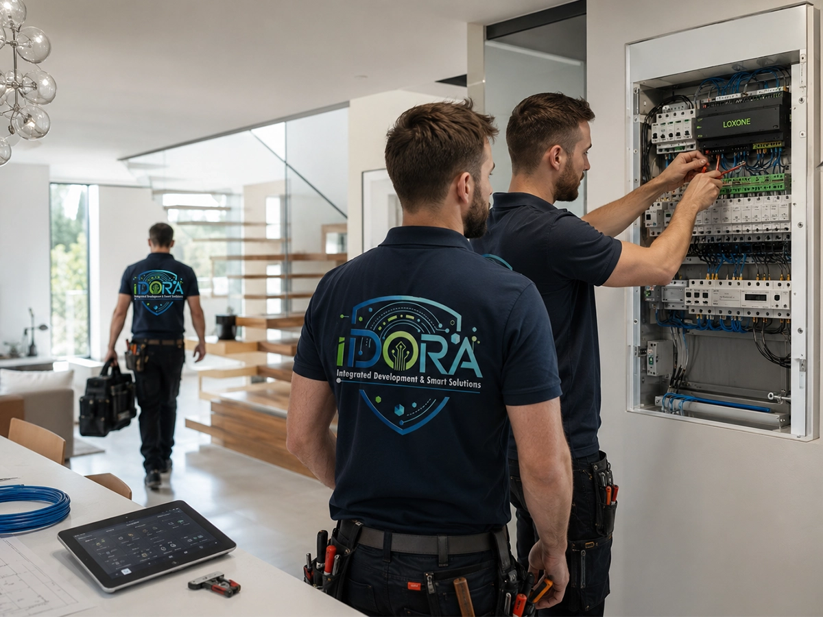 Echipa iDORA — automatizări electrice și smart home