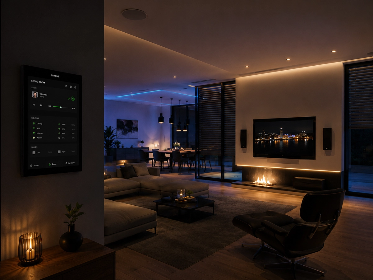 Instalații electrice inteligente smart home Loxone — iDORA România